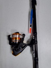 Удилище Mikado Princess 450 телескоп с кольцами в сборе 4.5м 5-20гр