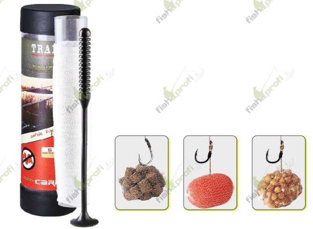 56027 Сетка для карповой прикормки нерастворимая TRAPER 35мм х 5м