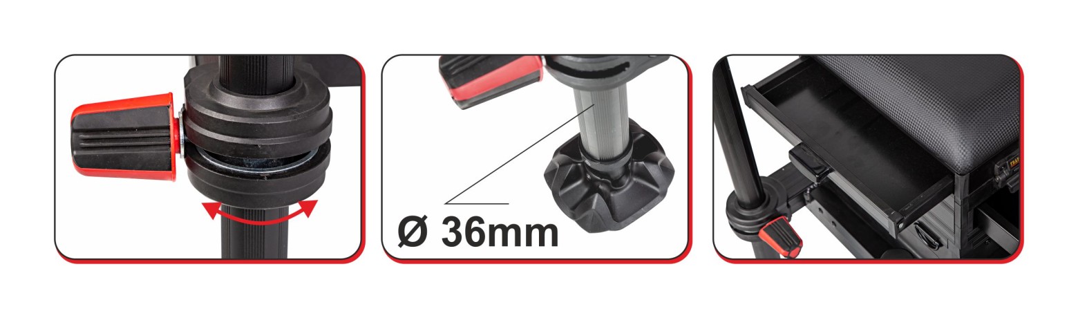 Рыболовная платформа  GST LIGHT RED ТРАПЕР