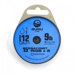 Поводок готовый Guru QM1 Bayonet Ready Rigs 15&quot; 38см №12