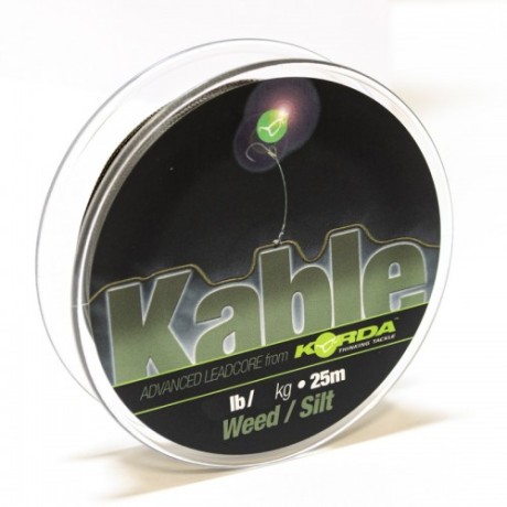 Лидкор Korda Kable Leadcore Weed Silt 20м