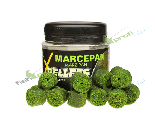 Пеллетс насадочный 12мм 100гр Марцепан TRAPER (Трапер) Pellets Marcepan