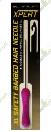 Протяжка для карпового монтажа KORUM SAFETY BARBED HAIR NEEDLE XL
