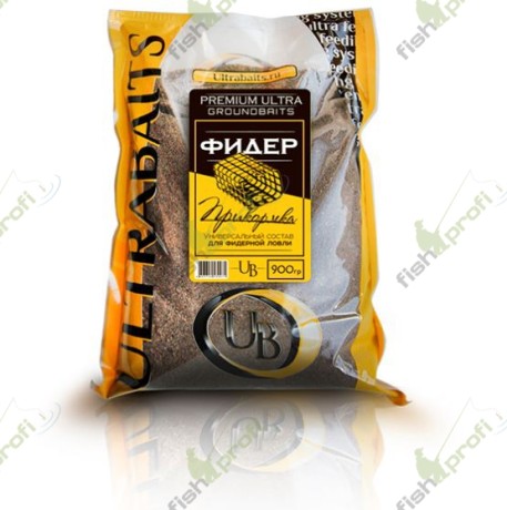 Прикормка ULTRABAITS PREMIUM ULTRA фидер 900гр