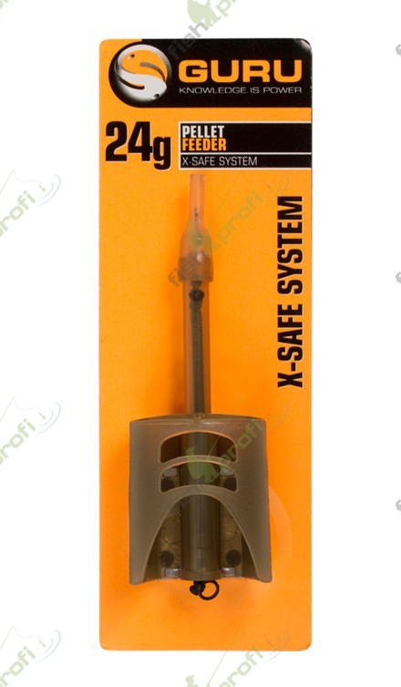 Guru - Piccolo pasturatore per pesca a method feeder (sistema X-Safe), da 24 g, n/a