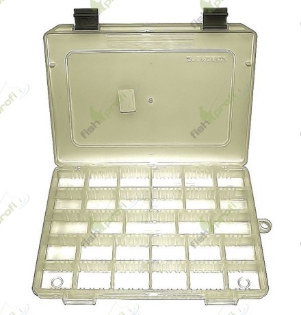 Коробка рыбака fisherbox 250sh (25х19х2,5) slim