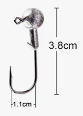 Набор Джиг-головка 4,0 гр. 3шт.кр.№2/0