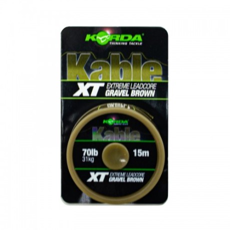 Лидкор Korda Kable XT Extreme Leadcore Brown 70lb 15м