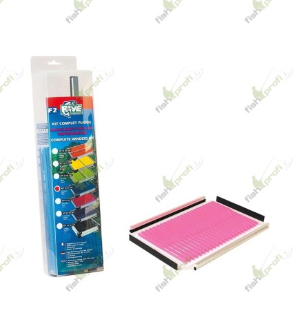 Комплект мотовил с креплением для модуля RIVE (20 коричневых)