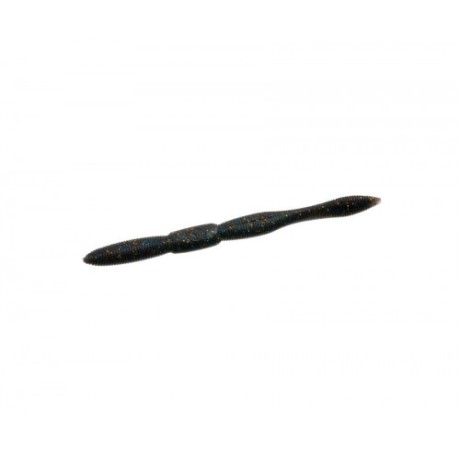 Червь Flagman Piton 5" black phantom macrell 12,7см 6шт