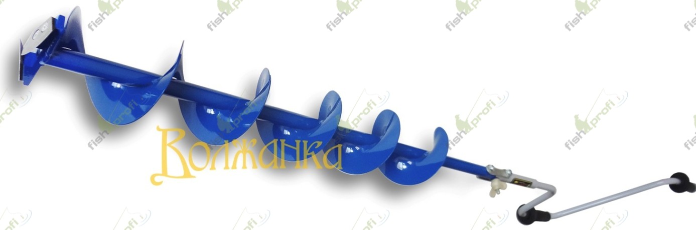 Ледобур "NERO" -110-2 L(шнека)-0,74м, L(трансп)-0,88м, L(бурения)-1,1м, m-2,6кг