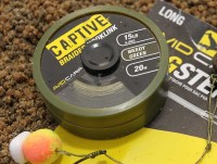 Поводковый материал AVID CARP плетеный 15LB WG15