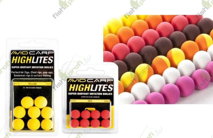 Шарики насадочные AVID CARP плавающие 10 мм розовые