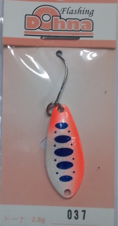 Блесна колеблющаяся DOHNA 2.8гр #037