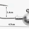 Набор Джиг-головка 5,0 гр. 3шт.кр.№4/0