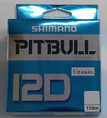Леска 12D PITBULL Shimano 150 m, 0.35 mm
