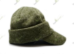 89110 Шапка TRAPER ФОРЕЛЬ трикотажная с козырьком цвет хаки