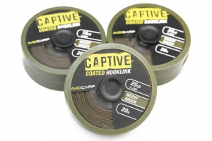 Поводковый материал AVID CARP плетеный 25LB WG25