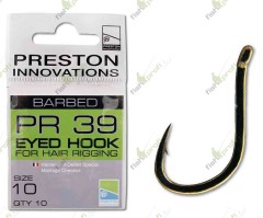 PR39 HOOKS Крючок рыболовный №10 &quot;PRESTON&quot;