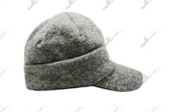 89111 Шапка TRAPER ФОРЕЛЬ трикотажная с козырьком цвет серый
