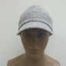 89111 Шапка TRAPER ФОРЕЛЬ трикотажная с козырьком цвет серый