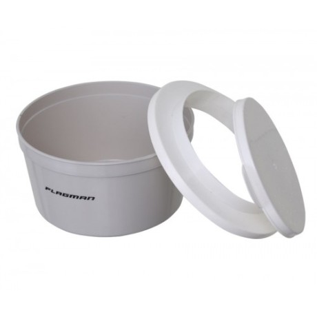 Коробка Flagman для наживки круглая 1л