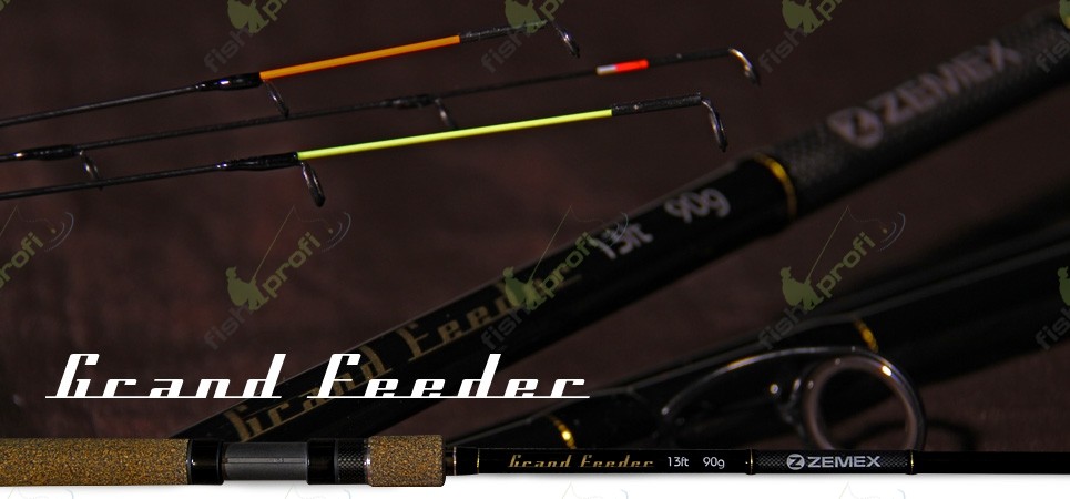 Удилище фидерное (фидер) ZEMEX GRAND FEEDER 12" до 90,0 гр.