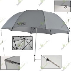 Зонт рыболовный RIVE серый 2,5 м.