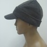 89112 Шапка TRAPER ФОРЕЛЬ трикотажная с козырьком цвет графит