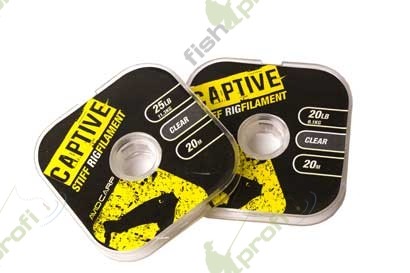 Поводковый материал прозрачный 20LB "AVID CARP"