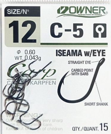 Крючок OWNER C-5  № 12