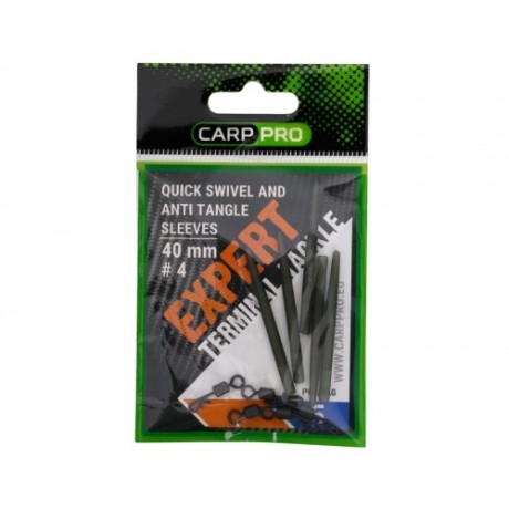 Вертлюг быстросъемный Carp Pro №4 + пыльник 5шт