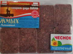 Макуха, жмых подсолнечника Секрет дяди Вани уп.8шт  Чеснок