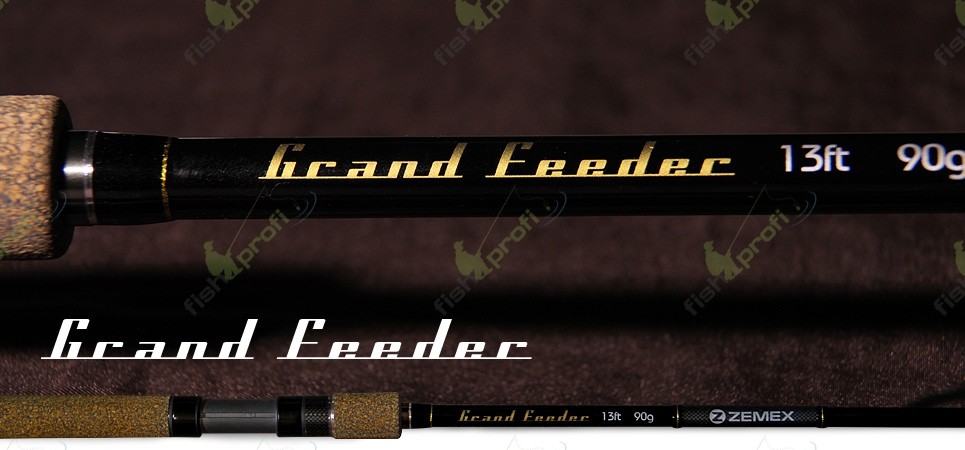 Удилище фидерное (фидер) ZEMEX (Земекс) GRAND FEEDER 13" до 120,0 гр.