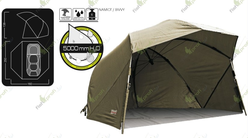 TRAPER UMBRELLA ULTRA - Зонт-шелтер (160 х 250 х 138 см)