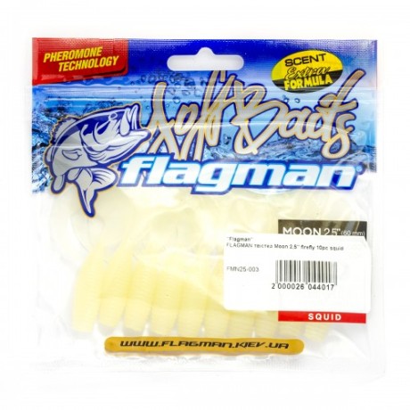 Твистер Flagman Moon 2,5" Firefly 6,3см 10шт