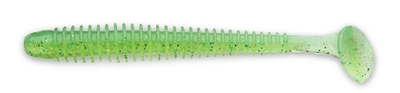 Силиконовые приманки Keitech Swing Impact 3" (10шт) Цвет №424 Lime Chartreuse