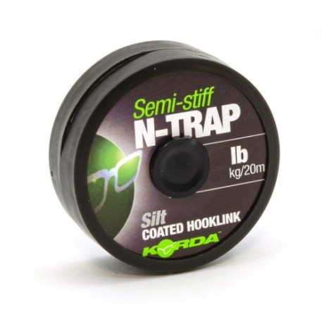 Поводковый материал Korda N-Trap Semi-stiff 30lb Silt
