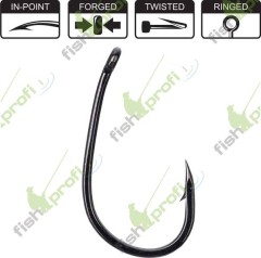 Крючки карповые CARP ULTRA Hikara (Япония)  чер. хром №4 ТРАПЕР