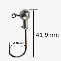 Набор Джиг-головка 6,0 гр. 3шт.кр.№3/0