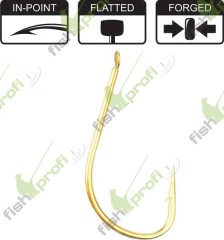 Крючки KEIYU Hikara (Япония) I золотые №10