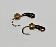 Мормышка Уралка с коронкой и с шариком малая