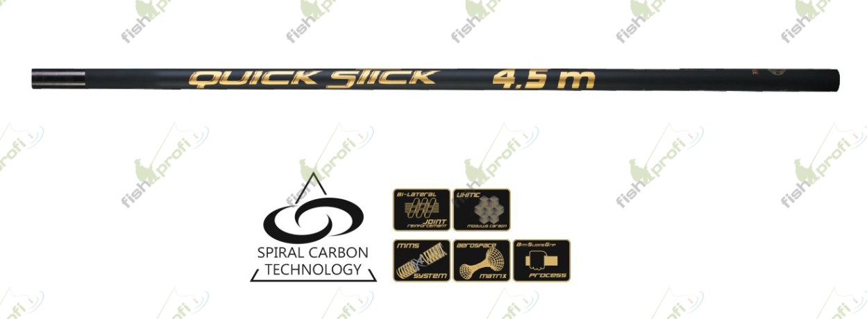 Ручка подсачека "Traper" QUICK STICK штекерная 4,5 м