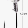 Набор Джиг-головка 6,0 гр. 3шт.кр.№4/0