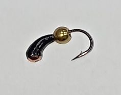 Мормышка Уралка с коронкой и с шариком средняя