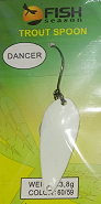 Блесна F.S. колеблющаяся DANGER 3,8 гр #59