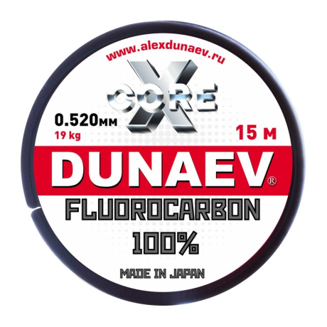 Леска Dunaev Fluorocarbon 0.520мм 15м