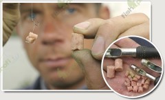 Высечка для изготовления пеллетса KORUM BAIT PUNCH насадки 4 размера