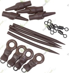 KORUM SMALL RUNNING RIG KIT - F.W.BROWN Оснастка фидерная (коричневый)