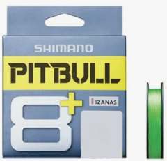 Леска плетёная 8+ PITBULL Shimano 150 m 1,0# - 0.20 mm